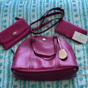 Coach signature purse/wallet/checkbook holder